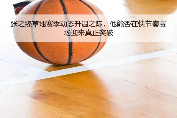 张之臻草地赛季动态升温之际，他能否在快节奏赛场迎来真正突破